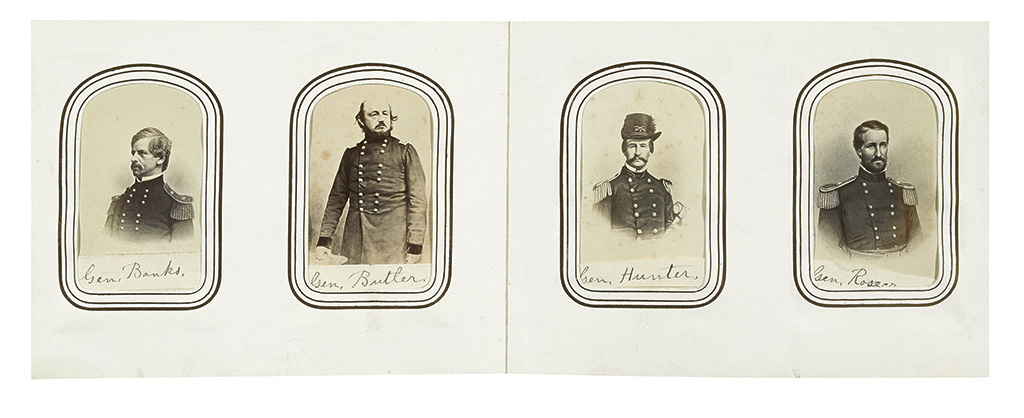 (MILITARY--CIVIL WAR--PHOTOGRAPHY.) BEALS, CHARLES EMERY The Beals family photograph album.